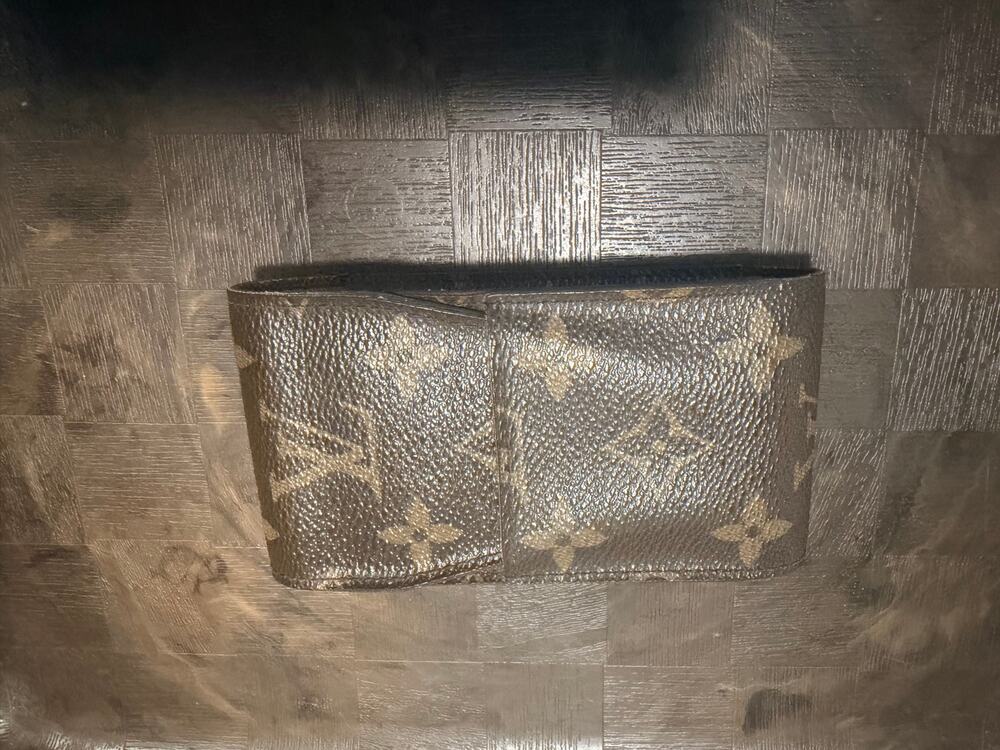 Vintage Louis Vuitton Monogram Étui Cigarette Case Brown Canvas Made in France